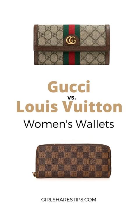 gucci vs lv wallet|Gucci vs louis vuitton wallet.